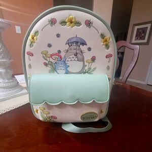 [USED] My Neighbor Totoro Hot Topic Mini Backpack LIMITED EDITION